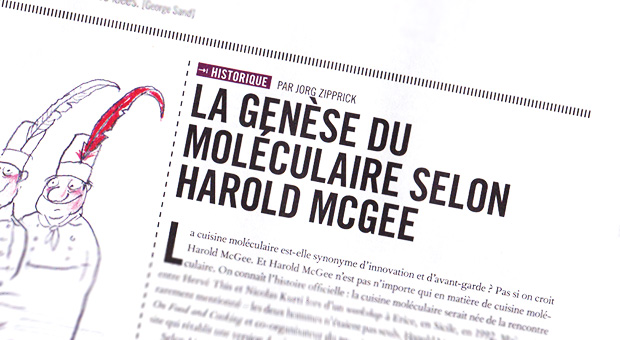 Jorg Zipprick - La genèse du moléculaire selon Harold McGee