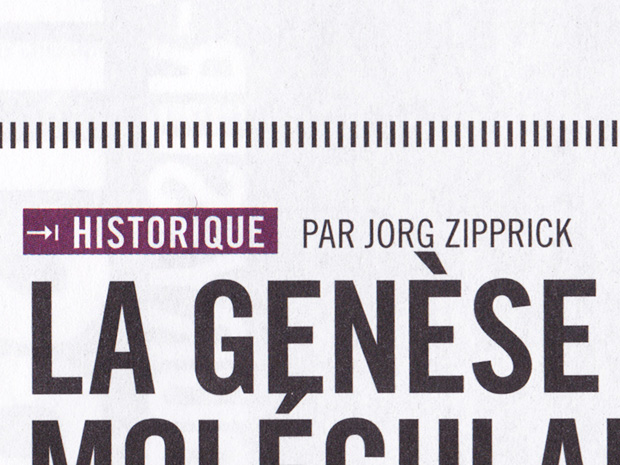 Jorg Zipprick - La genèse du moléculaire selon Harold McGee