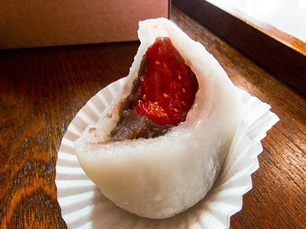 Mussubi - Mochi à la fraise