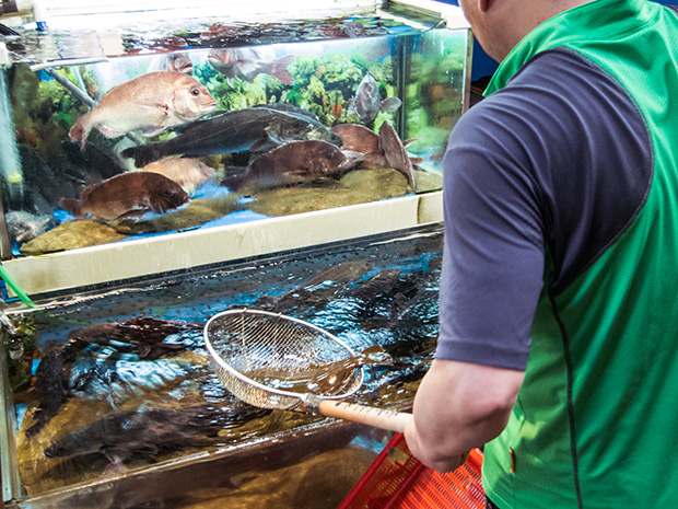 Marché aux poissons Noryangjin