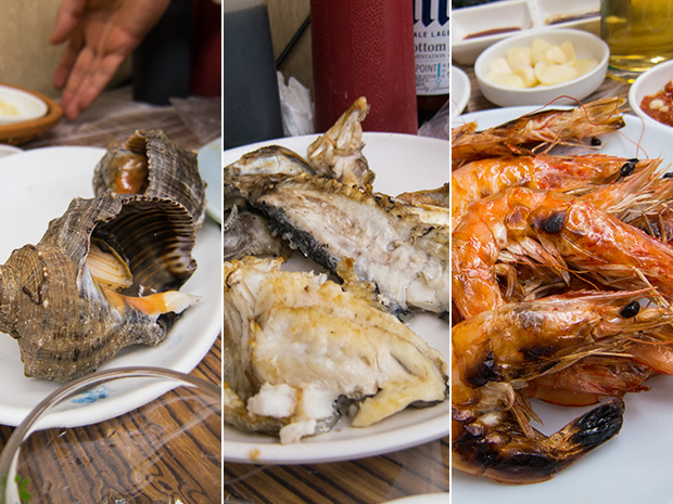 Marché aux poissons Noryangjin - Fruit de mer, poisson et crevettes