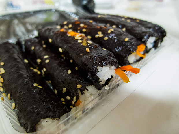 Marché Gwangjang - Mayak Gimbap