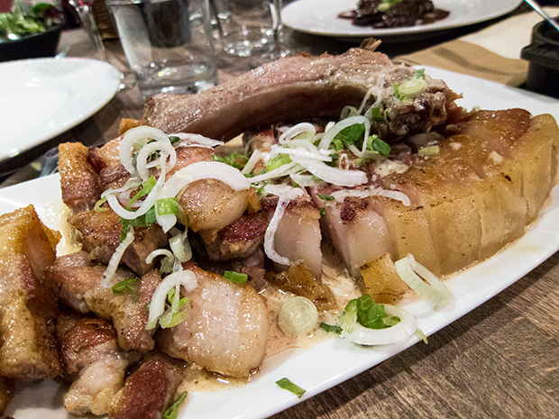 Le Grand Pan - Côte de porc de chez Louis Ospital