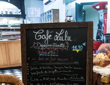 Café Lulu - Menu